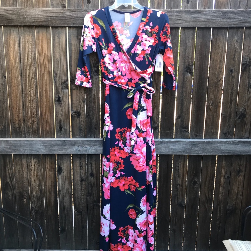 NWT Floral maxi dress